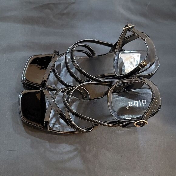 BRAND NEW DIBA MULTI-STRAP BLOCK-HEEL ADJUSTABLE BUCKLE PLATFORM SANDAL G1 - Picture 6 of 15